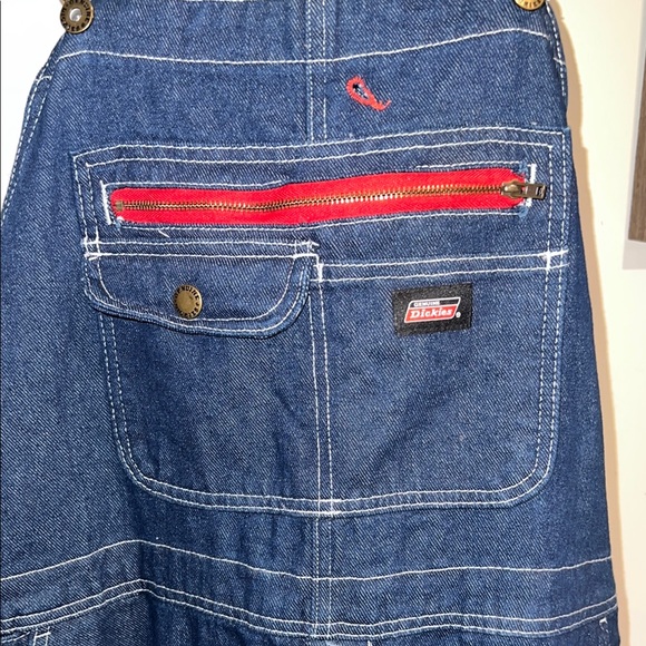 Dickies blue‎ denim overalls relaxed fit - Picture 3 of 8